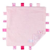 RC305-P: Pink Embossed Taggie Comforter